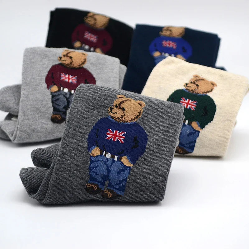 2 Pairs Polo Bear Socks