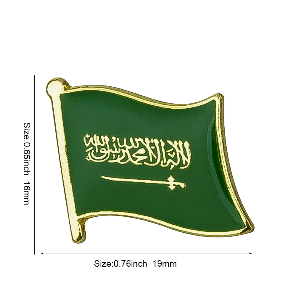 Countries Flag Lapel Pin