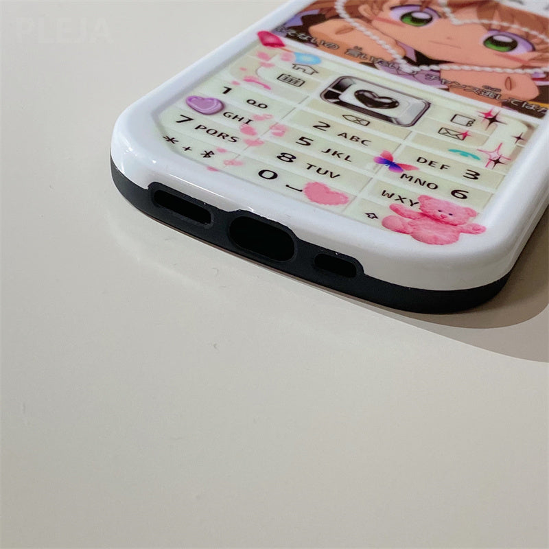 Anime Brick iPhone Case