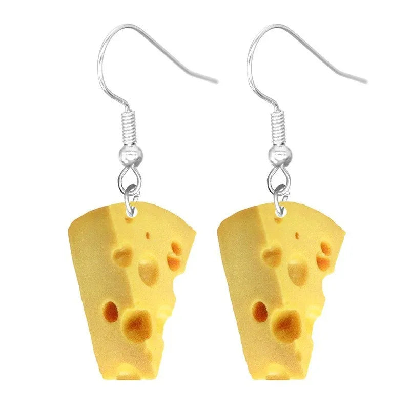 Cheese Earring