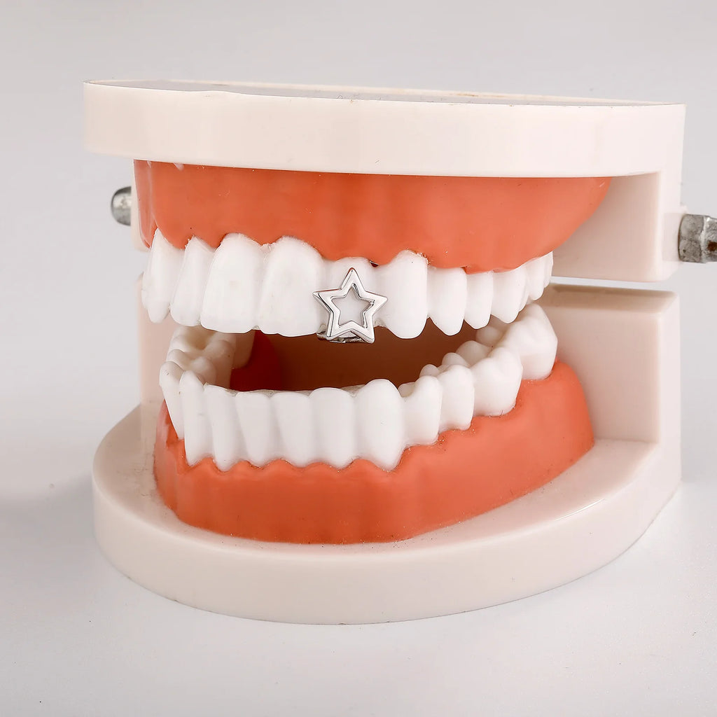 Hollow Star Grillz Teeth Caps