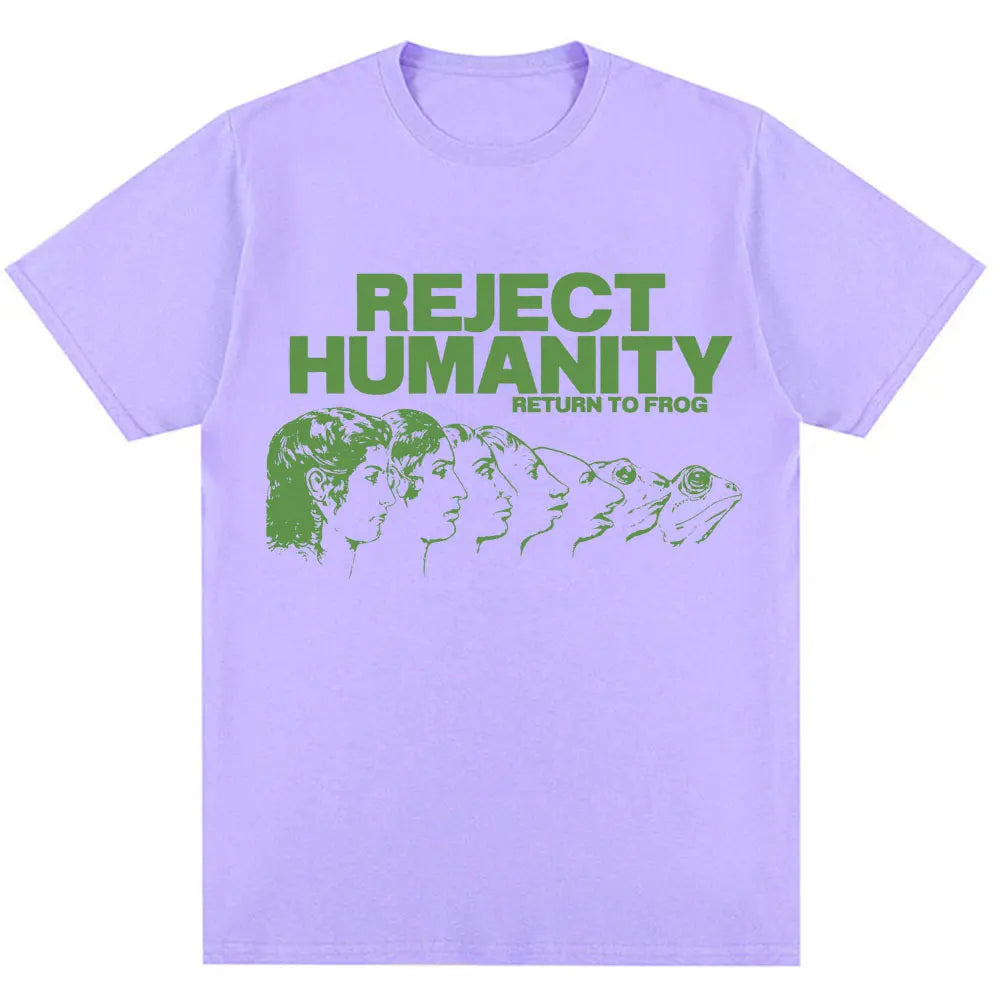 Reject Humanity Return To Frog Tee