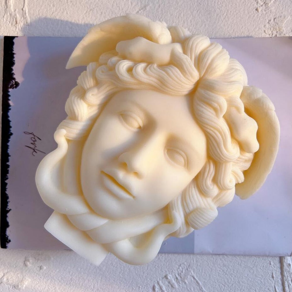 Medusa Head Candle Silicone Mold