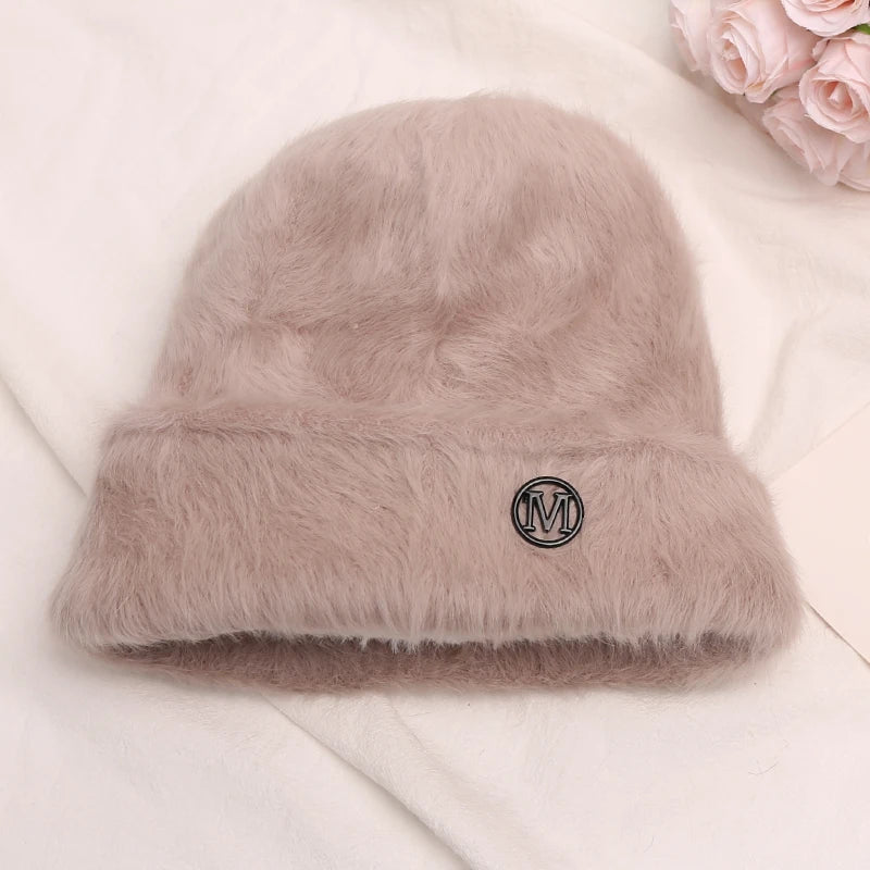 Rabbit Fur Beanies