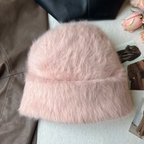 Rabbit Fur Beanies