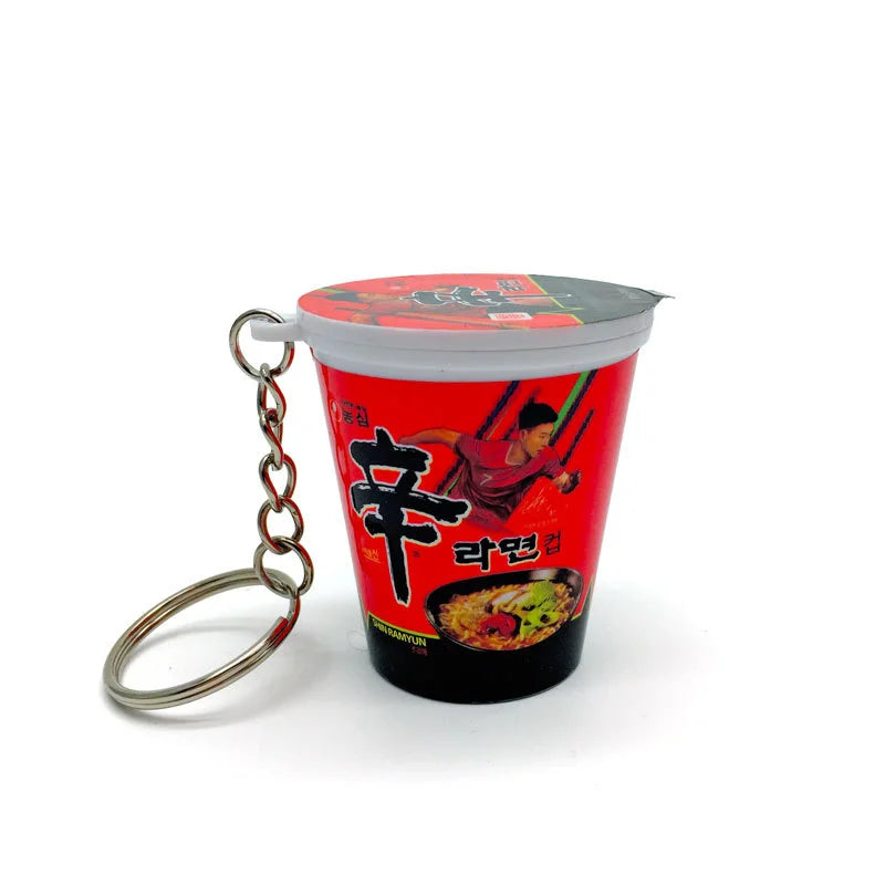 Instant Ramen Noodles Keychain