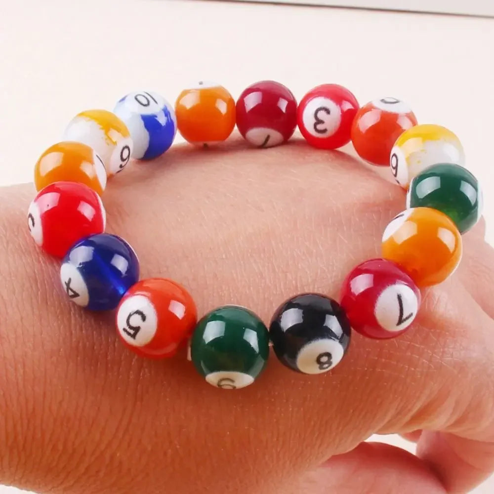 High Quality Glass Billiards Bracelet