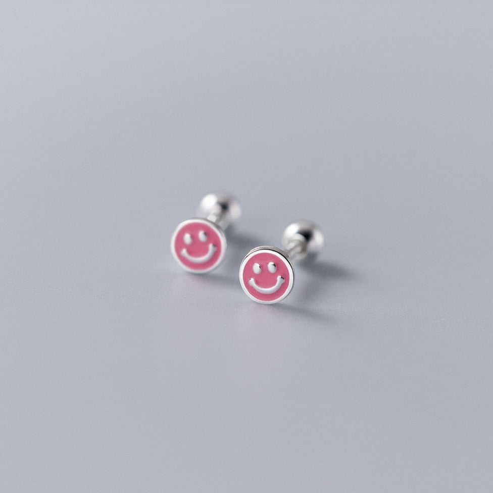 Smiley Face Earring