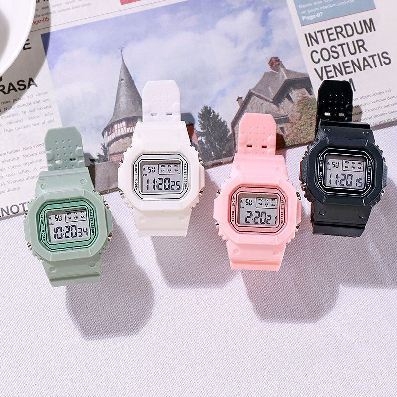 Frosted Pantone Digital Watch