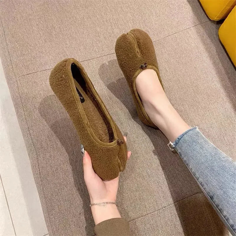 Sherpa Tabi Shoes