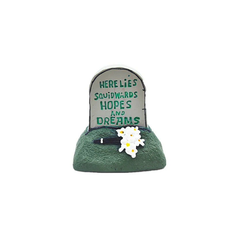 Gravestone from Squidward - "Here Lies Squidward's Hopes and Dreams" Paperweight