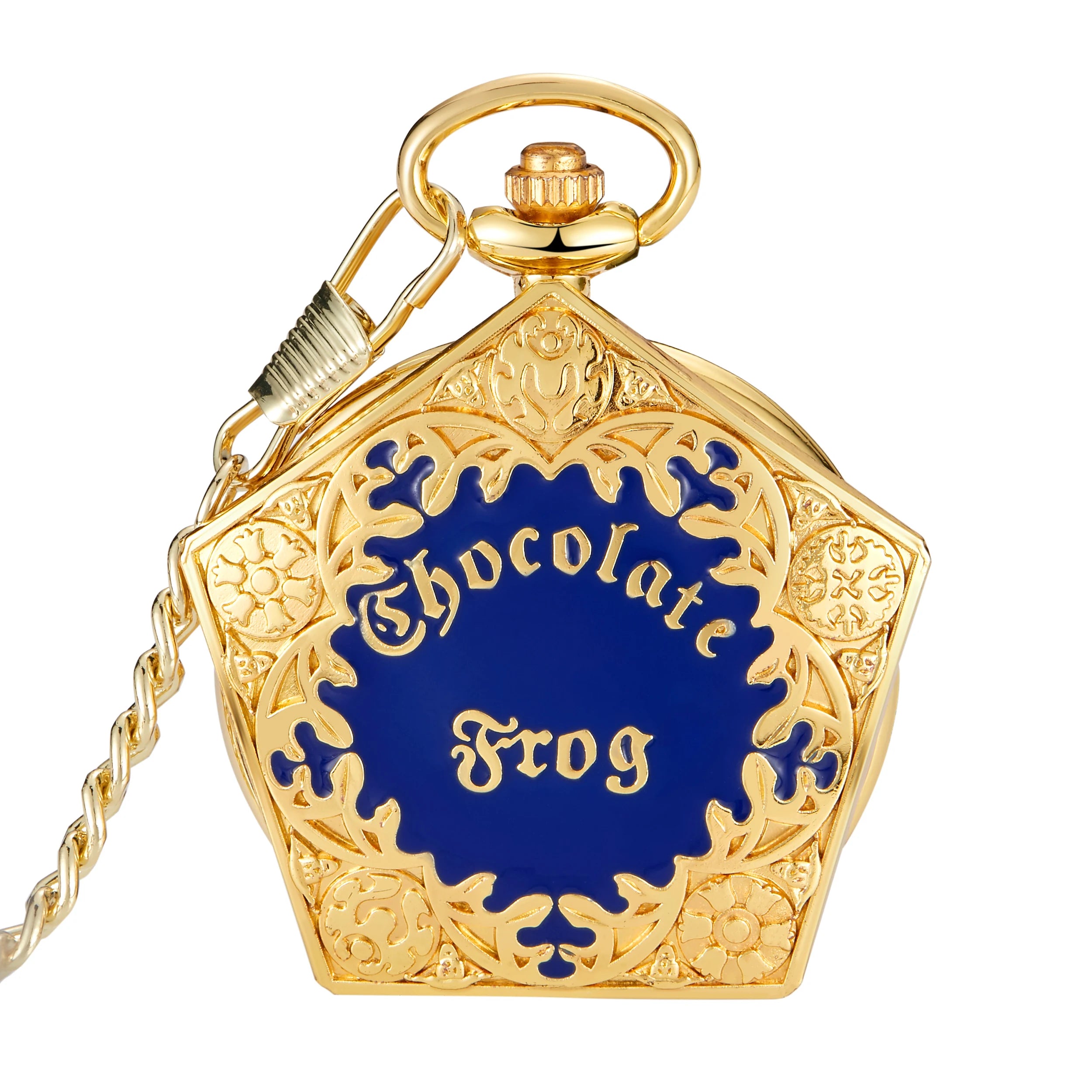 Chocolate Frog Quartz Pocket Watch