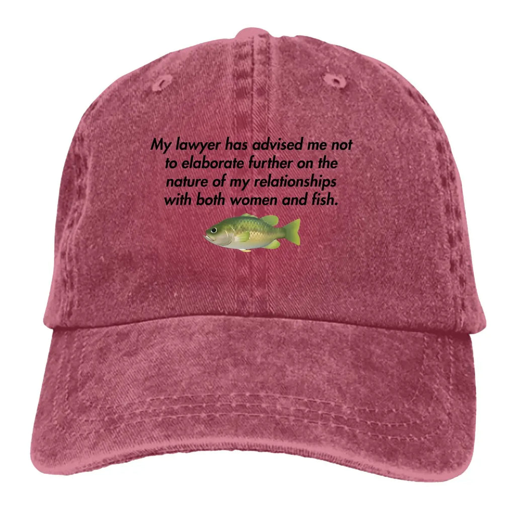 My Lawyer Has Advised Me Not To Elaborate Fish Hat