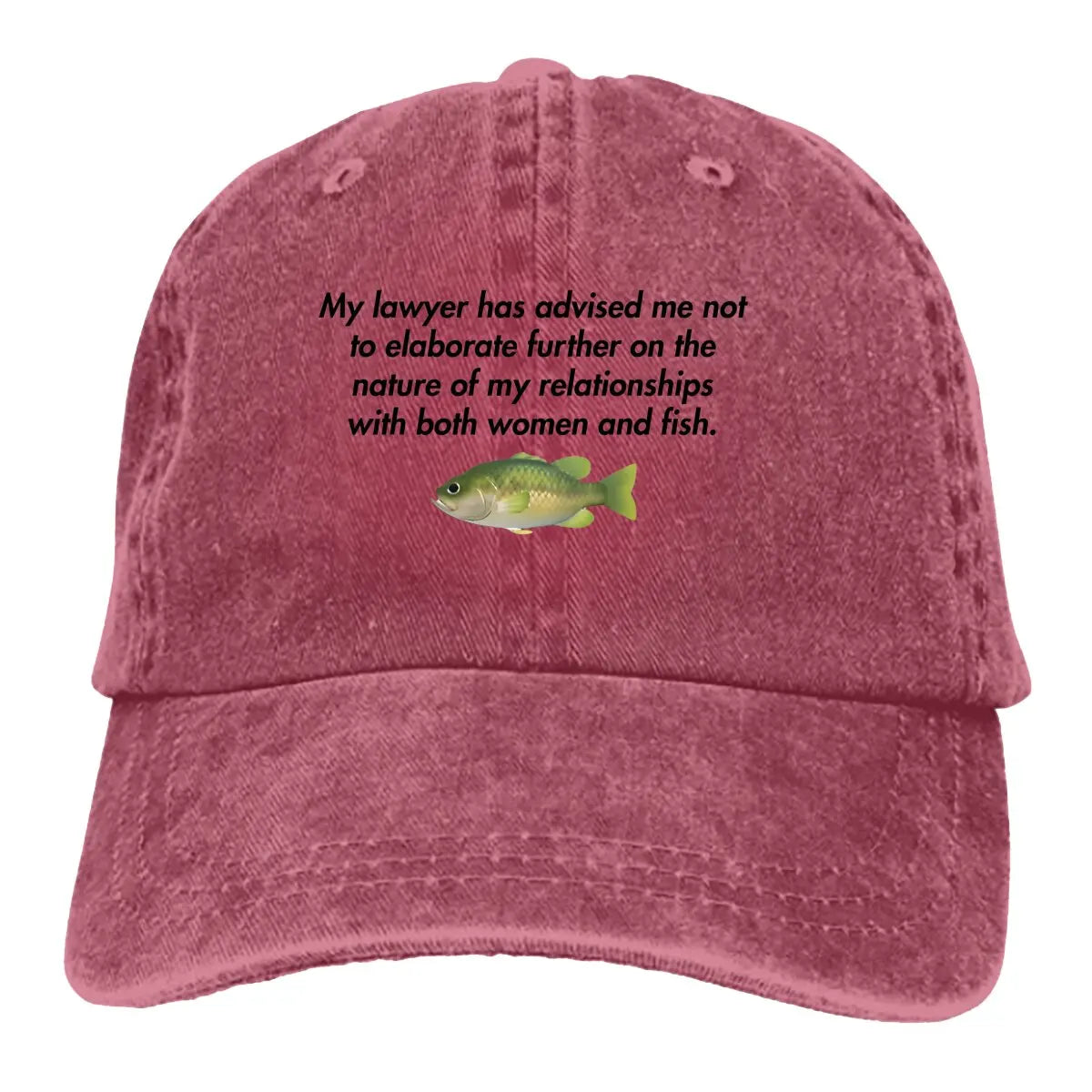 My Lawyer Has Advised Me Not To Elaborate Fish Hat