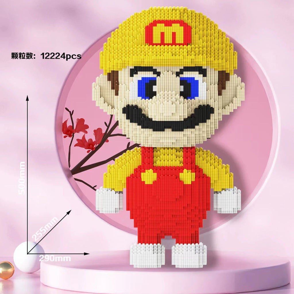 Super Mario Large Block 3D Puzzle Assembly Toy
