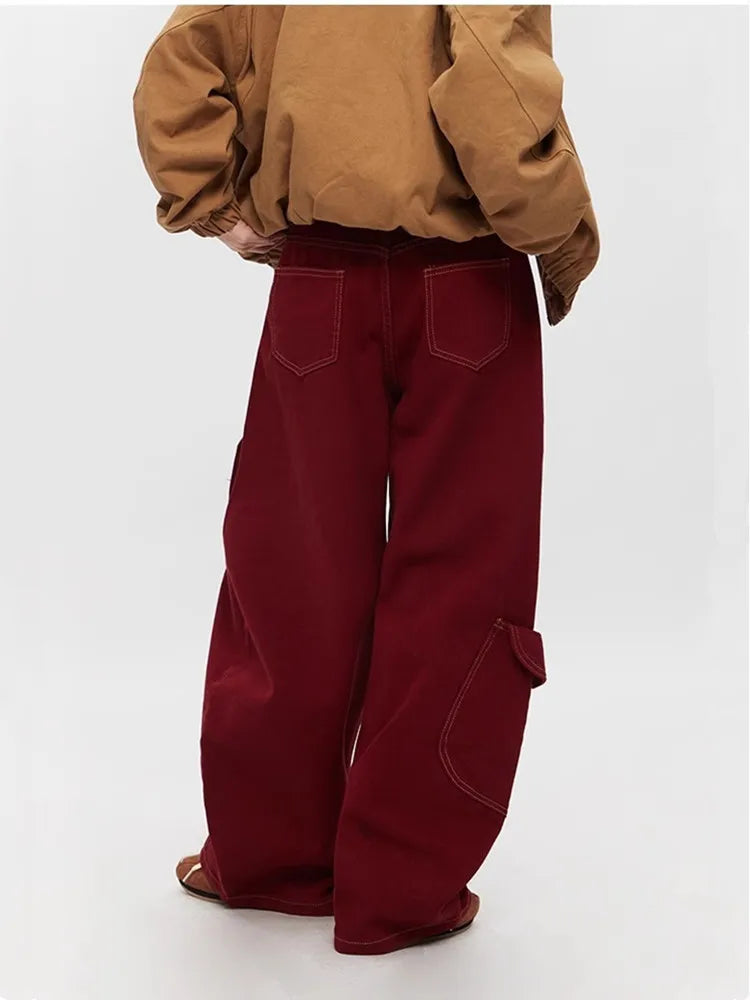 Japanese Structued Baggy Cargo Pants