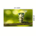 Smoking CATERPILLAR Wall Banner