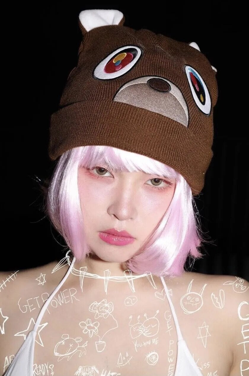 Kanye Graduation Bear Beanie