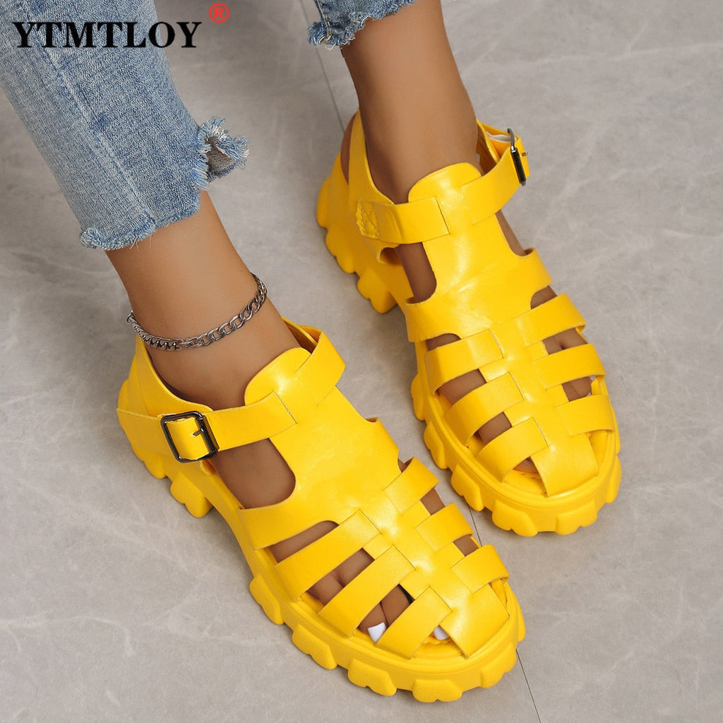 Monroe Platform Sandals