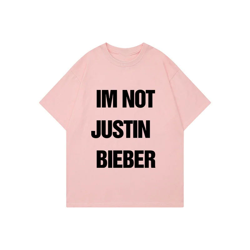 I'm Not Justin Bieber Tee