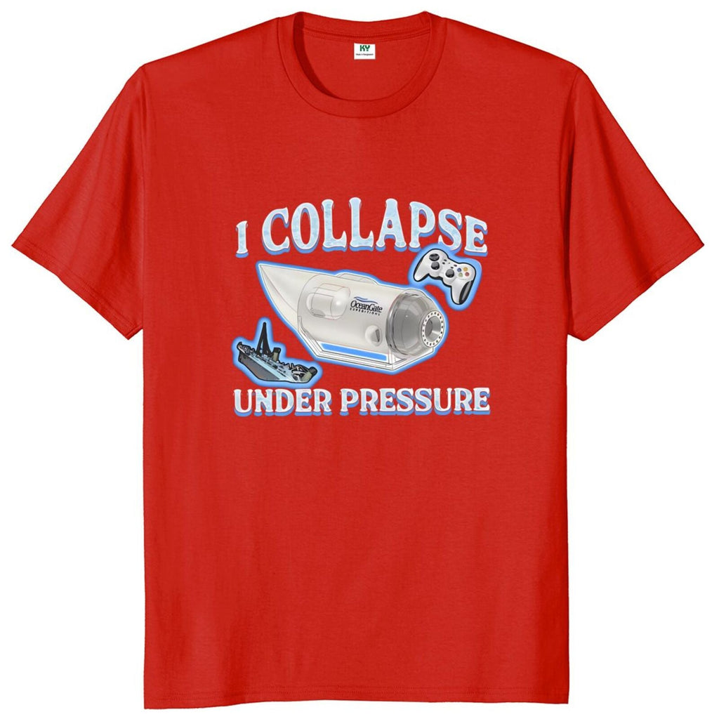 I Collapse Under Pressure Ocean Gate Tee