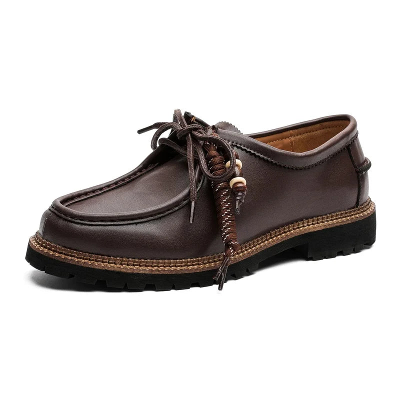 Leather Wallabee Loafers