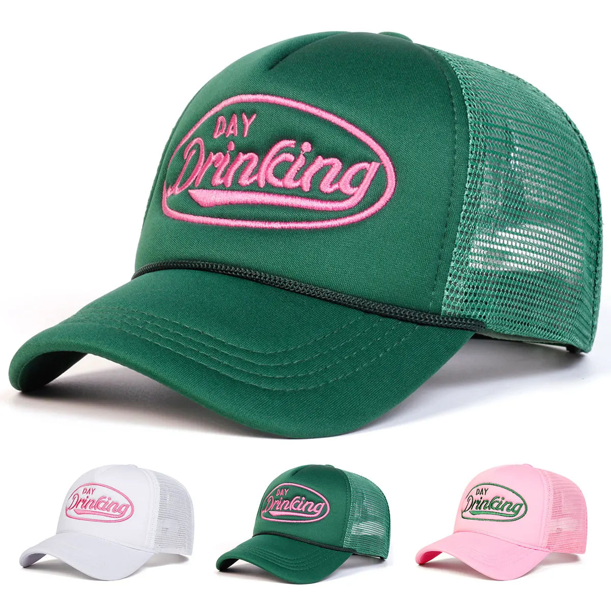 DAY DRINKING Embroidered Baseball Cap