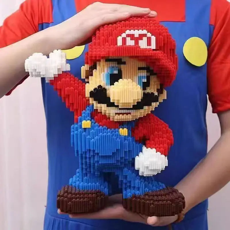 Super Mario Large Block 3D Puzzle Assembly Toy