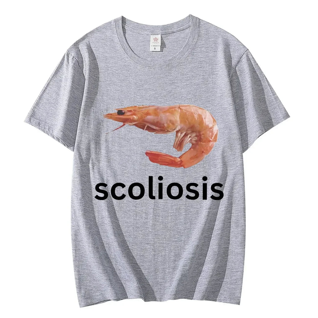 Scoliosis Shrimp Tee