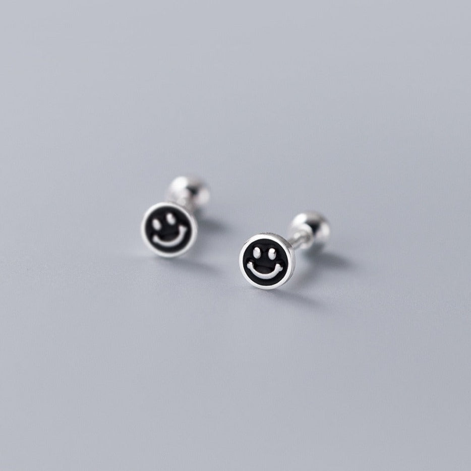 Smiley Face Earring