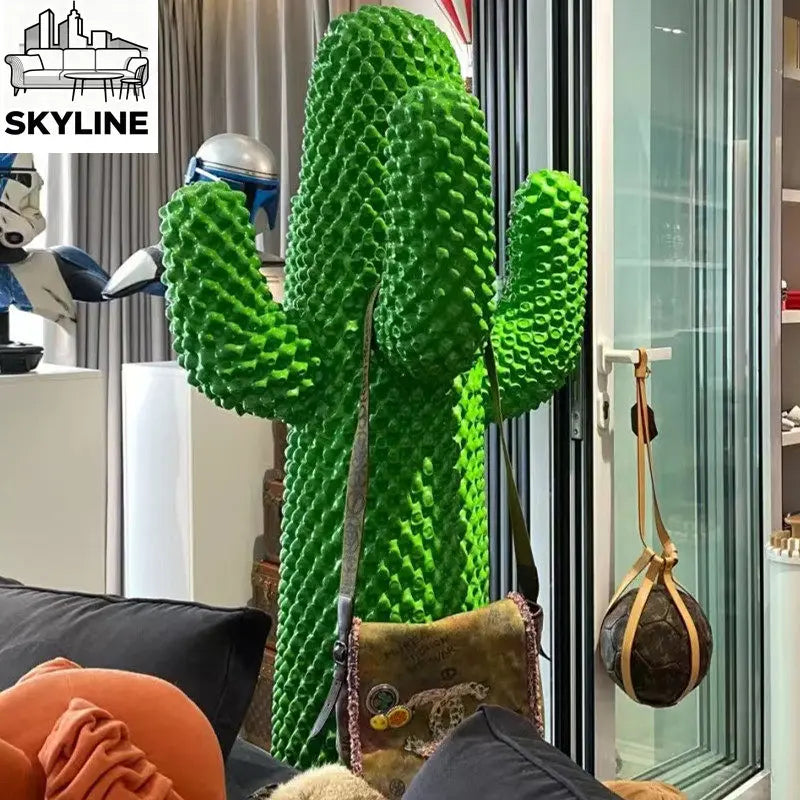 Giant Cactus Coat Rack
