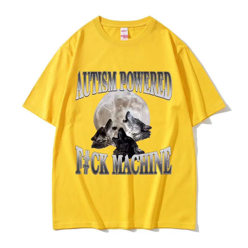 Autism Powered F*ck Machine Tee