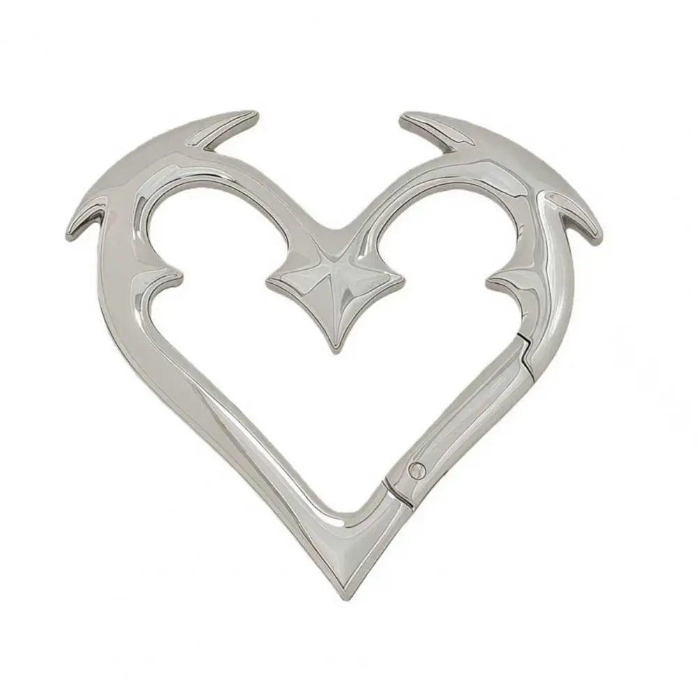 Heart-Shaped Keychain