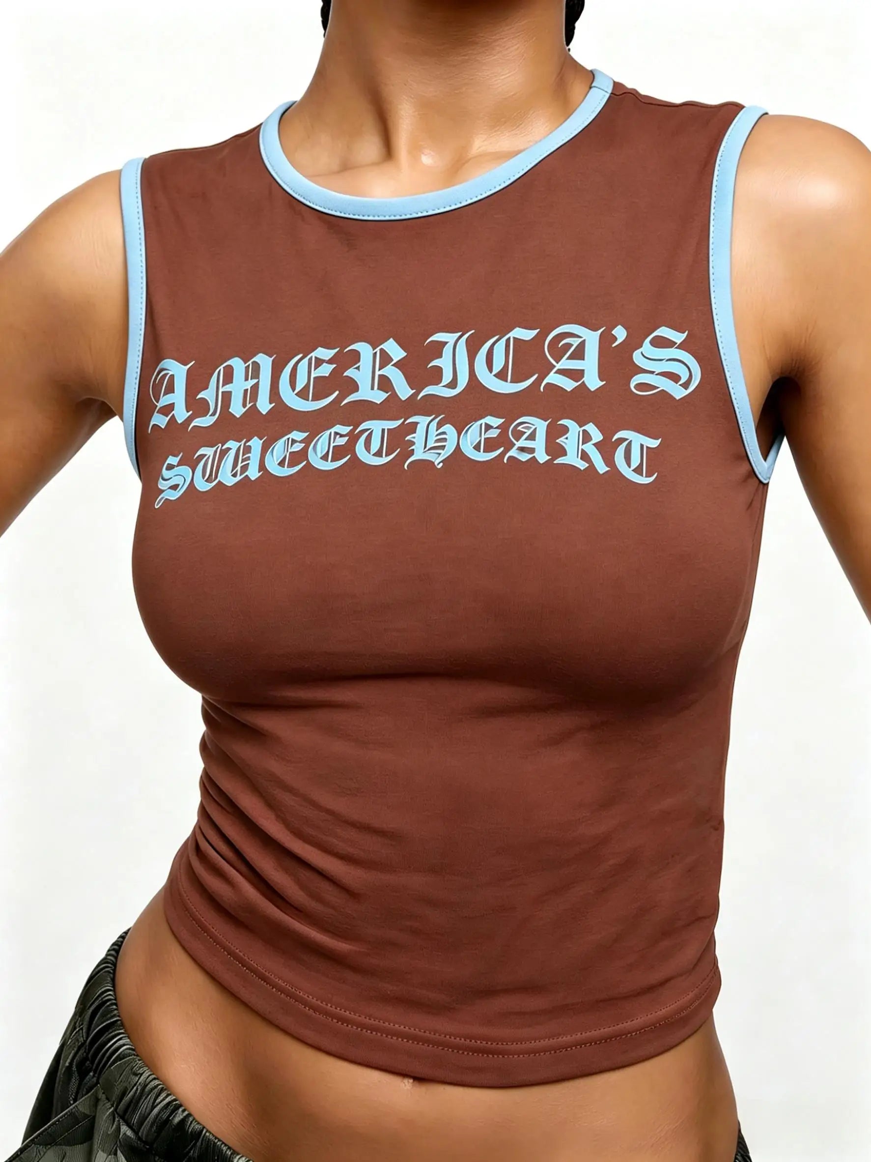 America's Sweetheart Crop Tank Top