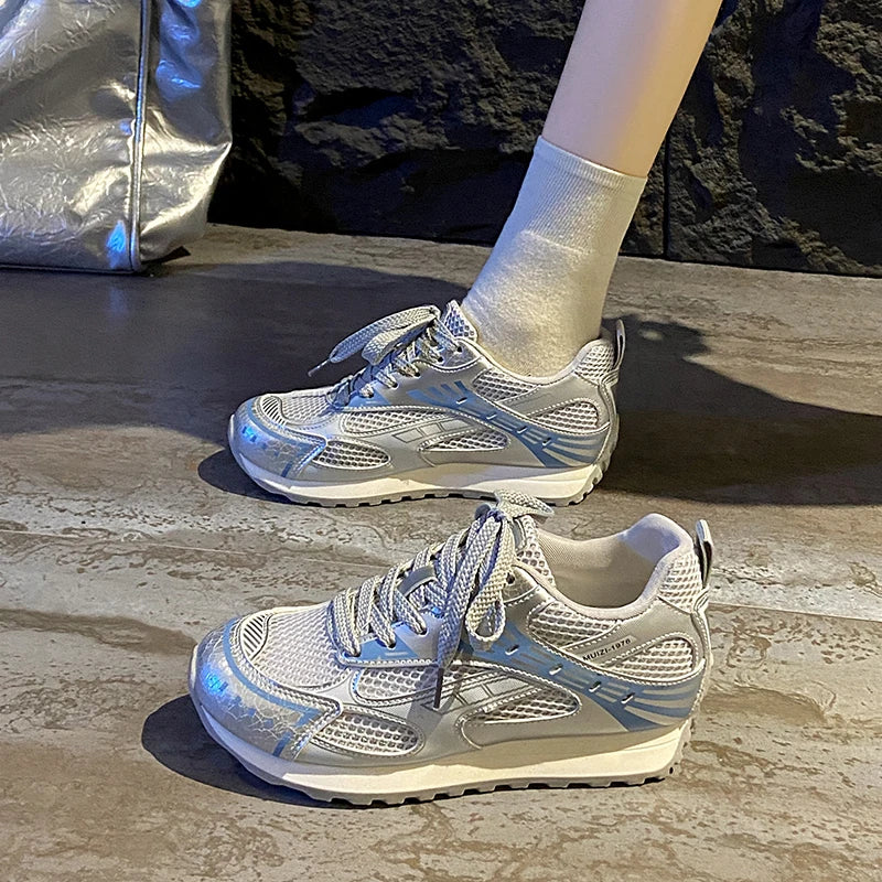 Orbit Metallic Sneakers