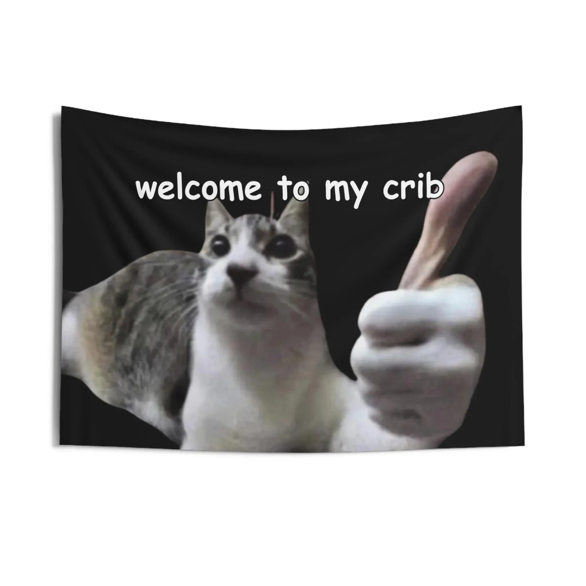 Welcome to My Crib Tapestry