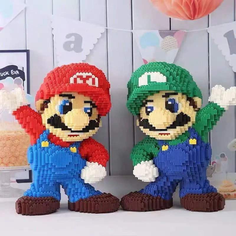 Super Mario Large Block 3D Puzzle Assembly Toy