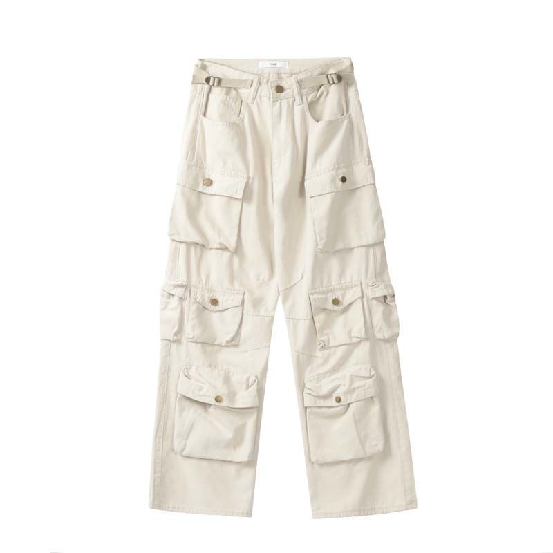 Loose Multi Pocket Cargo Trousers