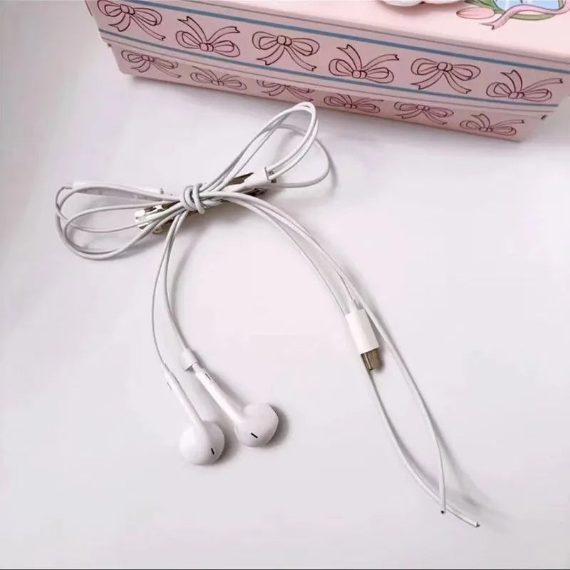 Headphone Wire Hair Clips