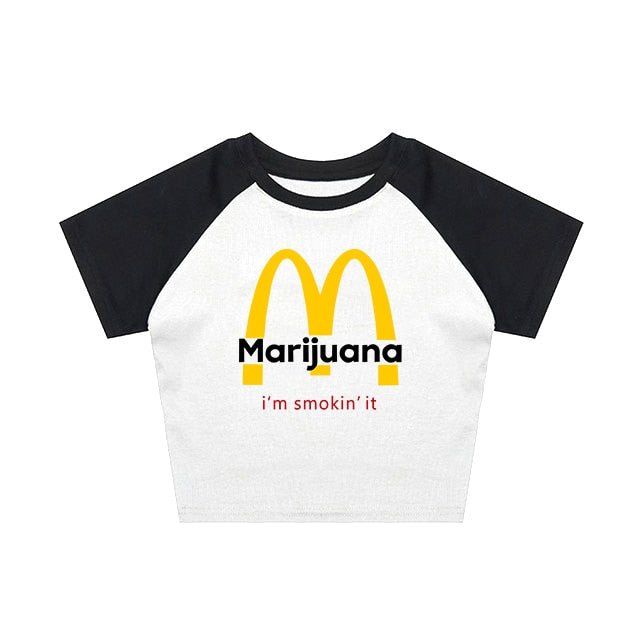 Marijuana McDonalds Tee