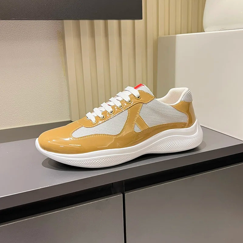Leather World Cup Sneakers