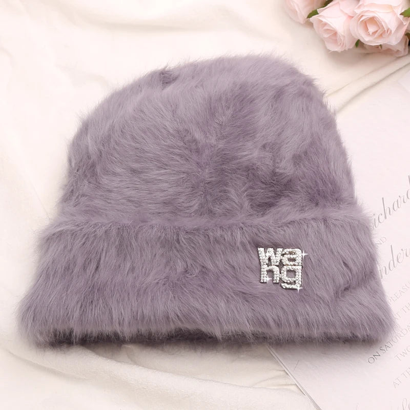 Rabbit Fur Beanies