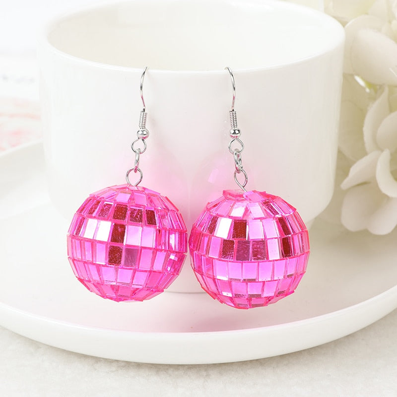 Disco Ball Earrings