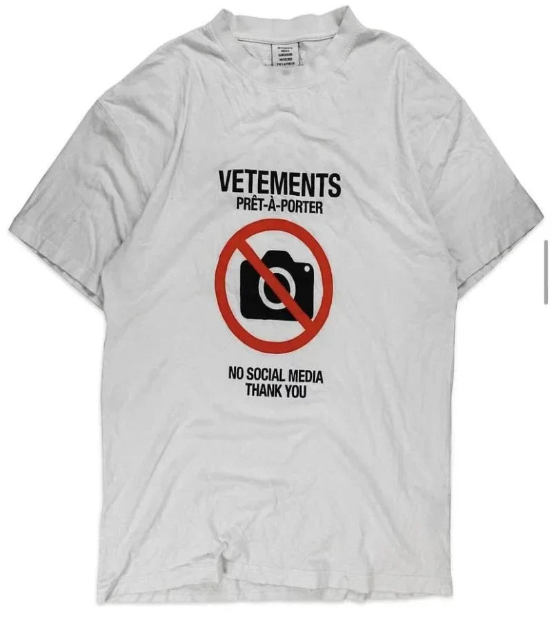 No Social Media Tee