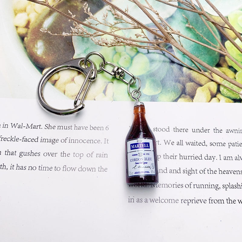 Alcohol Keychain