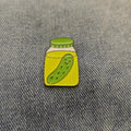 Quirky  "a pickled gherkin" Pickle Pin
