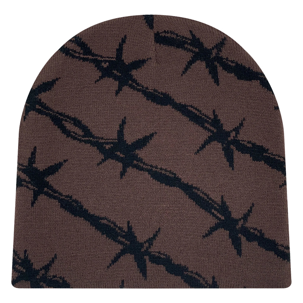 Knitted Barb Wire Beanie