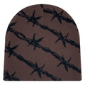 Knitted Barb Wire Beanie