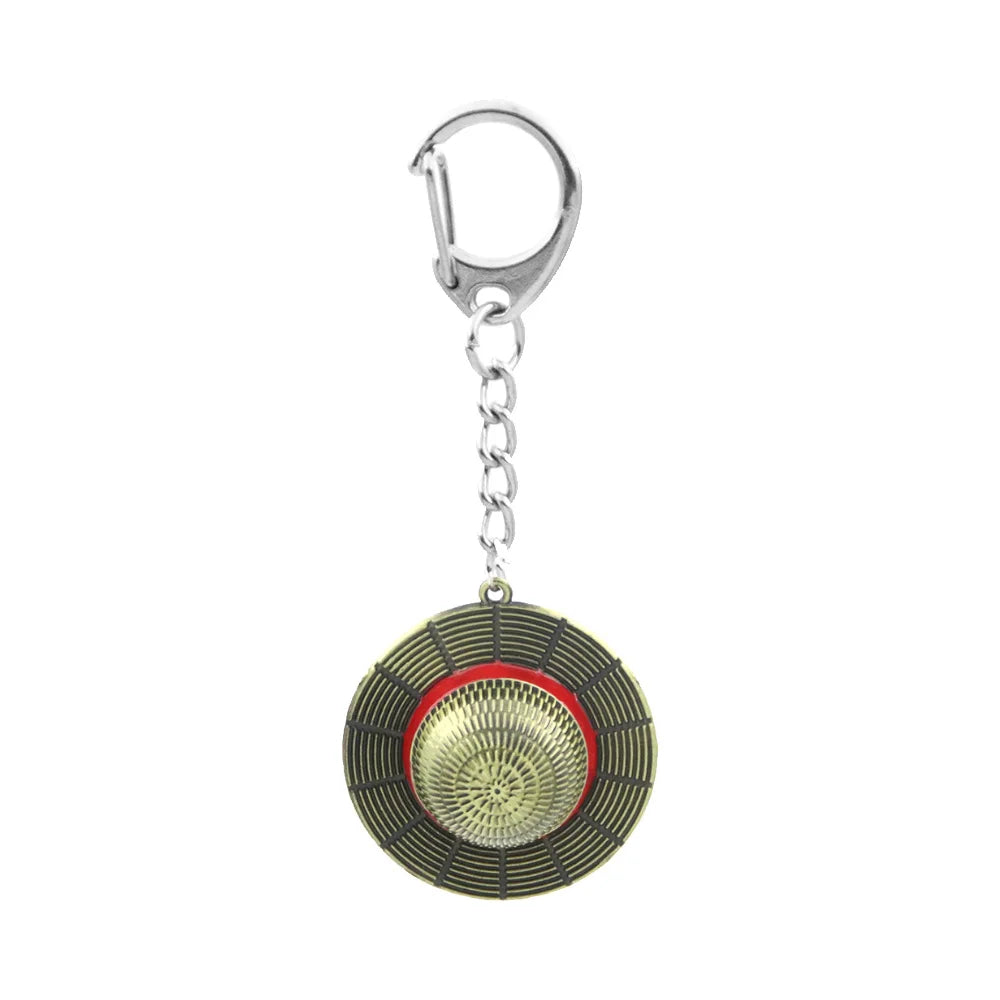 Luffy Straw Hat Keychain
