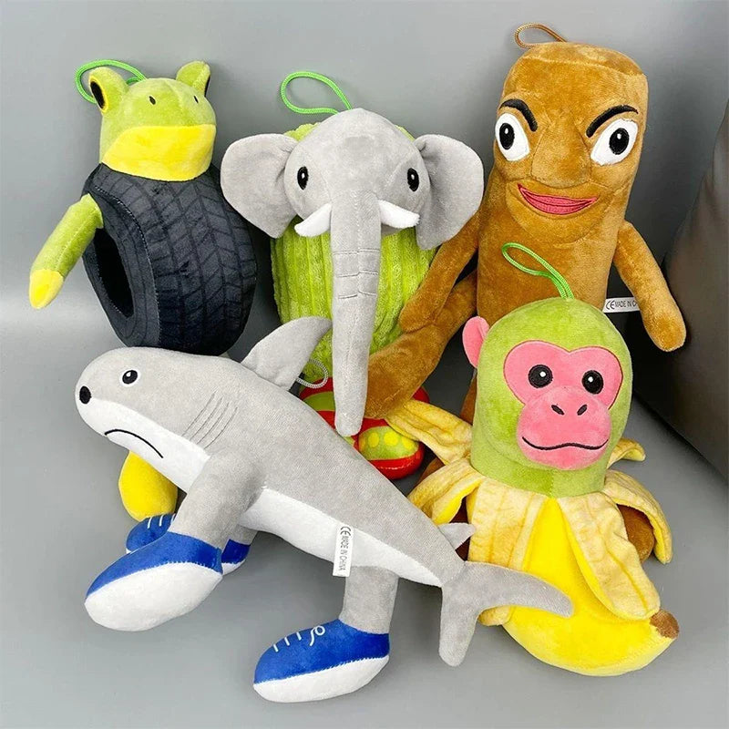 Tralalelo Tralala Tungtungtung Italian Brainrot Plush Toy